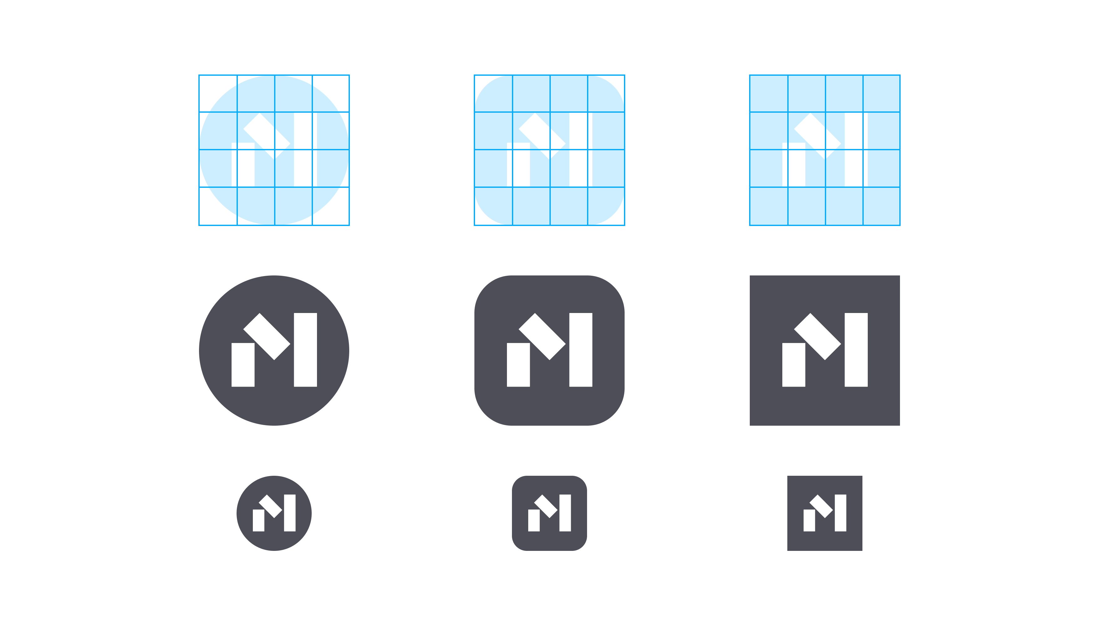 Icon shapes